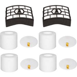 Hechuang NV752, AZ1002 Filters for Shark Rotator APEX DuoClean Powered Lift-Away Vacuum AZ1002, NV650, NV651, NV652, NV750, NV751, NV752, NV753, AX950, AX951, Replacement Part XFF650 & XHF650