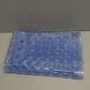 GORILLA GRIP Patented Square Shower Stall Mat, Small Bathtub Floor Mats for Stand Up Showers with Suction Cups and Drainage Holes, Machine Washable, Soft on Feet, Bathroom Accessories 21x21 Inch, Blue