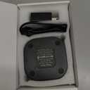 Magicteam White Noise Machine with 20 Non Looping Natural Soothing Sounds Memory Function 32 Levels of Volume Powered by AC or USB and Sleep Sound Timer Therapy for Baby Kids Adults Black