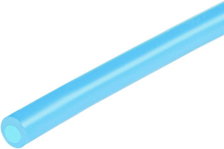uxcell Silicone Tube, 3/32"(2mm) ID x 5/32"(4mm) OD 10ft Silicone Rubber Tube Air Hose Water Pipe for Pump Transfer Sky Blue