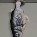 Cat Toys Catnip Automatic Flip Fish Dolls, Cat Toys, Applicable to All Kinds of Cats, USB Electric Mobile pet Toys, Electric Puppet Fish, Suitable for Cats