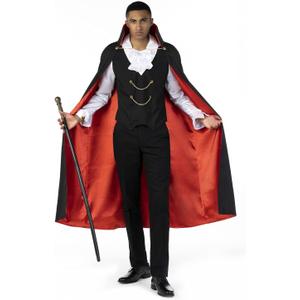 Morph Vampire Costume Men - Adult Dracula Costume for Halloween - Men's Vampire Costumes for Parties and Events (Medium)