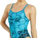 Sporti Thin Strap Athletic One Piece Swimsuit for Women - Solid Bathing Swimsuits for Competiton - Multi Color Selection 40