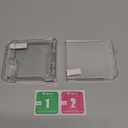 FABSPARK Case for Samsung Galaxy Z Flip 6 Built-in Screen Protector,Hinge Protection,Crystal Clear Transparent Anti-Yellow Slim Fit Acrylic Hard PC for Samsung Z Flip 6 Case,Clear