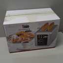 WHALL Touch Screen Toaster 2 Slice, Stainless Steel Digital Timer Toasters with Sound Function, Smart Extra Wide Slots Toaster with Bagel, Cancel, Defrost (silver)