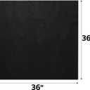 2 Pack Under Refrigerators Mat, Waterproof Floor Mat for Fridge, Multifunctional Home Appliance Mat for Washing Machine, Non-Slip Backing, 36 x 36 Inches, Large