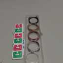 Simpeak 5-Pack Bling Case Compatible with Samsung Galaxy Watch 8 40mm Smartwatch, Crystals Diamond Frame Protector Back Cover Replacement for Galaxy Watch 8 40mm Only, (No Screen)