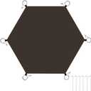 Large Hexagonal Tent Footprint Multifunctional Floor Mat Camping Gear Must Haves Hiking and Survival Gear Tarp Tent Moisture-proof Floor Mat