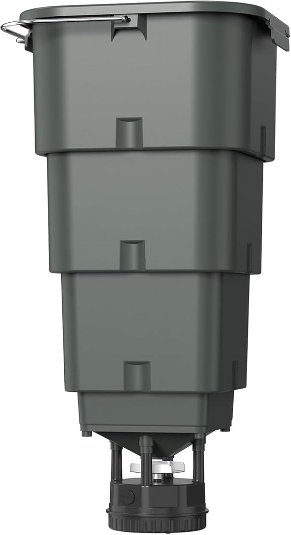 5 Gallon Hanging Deer Feeder, Automatic Game Feeder with Programmable Digital Timer (4 Feed Times), Easy Installation,Batteries Not Included