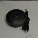 SWEETFULL Coffee Mug Warmer, 36W Electric Coffee Cup Warmer for Desk with 3-Temp Settings Advanced Temperature-Controlled Beverage Warmers Heating Plate for Coffee, Milk, Tea, Candle Wax - Black