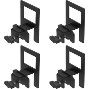 Non Slip Mattress Gaskets for Bed Frame, Mattress Holder in Place Gripper, Heavy Duty Anti-Slip Baffle Mattress Retainer Bar, Keep Mattress from Sliding Gripper, Adjustable, 4 PCS, Bed Parts