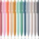 Mr. Pen- Retractable Gel Pens for Journaling, 12 Pack, Assorted Color Ink(Sweet Haze), Fast Dry, Colorful & Soft grip Barrels, Smooth Writing, 0.5mm Fine Point Aesthetic Pens