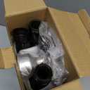 AOZITA [2 PACK 17 oz Glass Olive Oil Dispenser Bottle Set - 500ml Dark Green Oil & Vinegar Cruet Bottle with Pourers, Funnel and Labels - Olive Oil Carafe Decanter for Kitchen