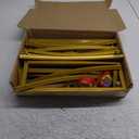 Putros 8FT Gold Round Backdrop Stand Metal Circle Balloon Arch Frame Wedding Arch for Ceremony Birthday Party Anniversary Bridal Graduation Decoration