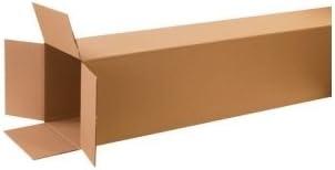 Tall Corrugated Boxes, 12" x 12" x 60" - 10 EACH PER BUNDLE [PRICE is per BUNDLE]