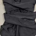 Smismivo Tummy Control Swimsuits for Women Slimming One Piece Bathing Suit Retro Ruched Push Up Vintage Padded Swimwear Size Large, 