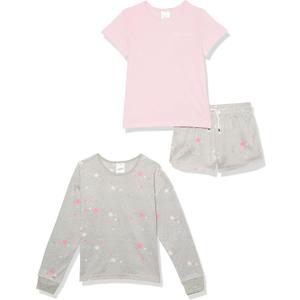 Splendid Girls' Longsleeve T Shirt and Short Set (Medium)