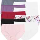 Hanes Women's Cool Comfort Cotton Brief 10-Pack Size 3 XL