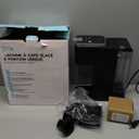 Single Serve Coffee Maker, Iced and Hot Coffee Machine for K Cup & Grounds, Compact Design, 40oz Removable Water Reservoir, 6 to 24 Oz Brew Sizes, Fits 7.3" Travel Mug, Black