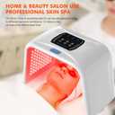 Holsn LED Light Therapy for Face Body with Spray LED Face Mask Light Therapy,Cycle Therapy Light & Time Preset & Adjustable LED Brightness Red Light Therapy Face Mask Beauty Salon Home SPA