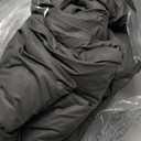 Feather Down Fiber Comforter Full/Queen Size,Hotel Style Bedding Comforter,750+ Fill Power,1200TC,100% Organic Cotton Fabric,All Season Grey Duvet Insert with 8 Corner Tabs