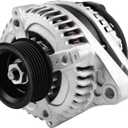130A New Alternator Compatible with Honda Odyssey 2005-2007, Pilot 2005-2008, Ridgeline 2006-2008, for Acura MDX 2003-2006 3.5L, TL 2004-2008 - Replace 31100-RGL-A01 AND0339 11099