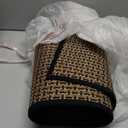 eqivei Kitchen Rugs and Mats Non Skid Washable Set of 2 PCS, Absorbent Runner Rugs for Kitchen, Front of Sink, Kitchen Mats for Floor, 17.3"x 47"+17.3"x 29" (Black)