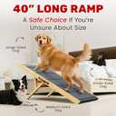 Foldable Dog Ramp for Couch - Portable Dog Ramps for Bed