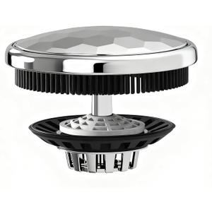 XAJOON Bath Tub Drain ProtectorDrain Hair Catcher, Drain Strainer,Fits 1-3/8 ~1-3/4 Drains (Not Fit for the Kitchen/Shower Drain.Patented Design,Chrome)