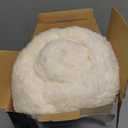 Berkshire Blanket Classic Extra-Fluffy Plush Throw Blanket, Soft Fuzzy Fluffy Long Hair Throw Blanket for Couch Sofa Bed, Cream, 50x60 Inches