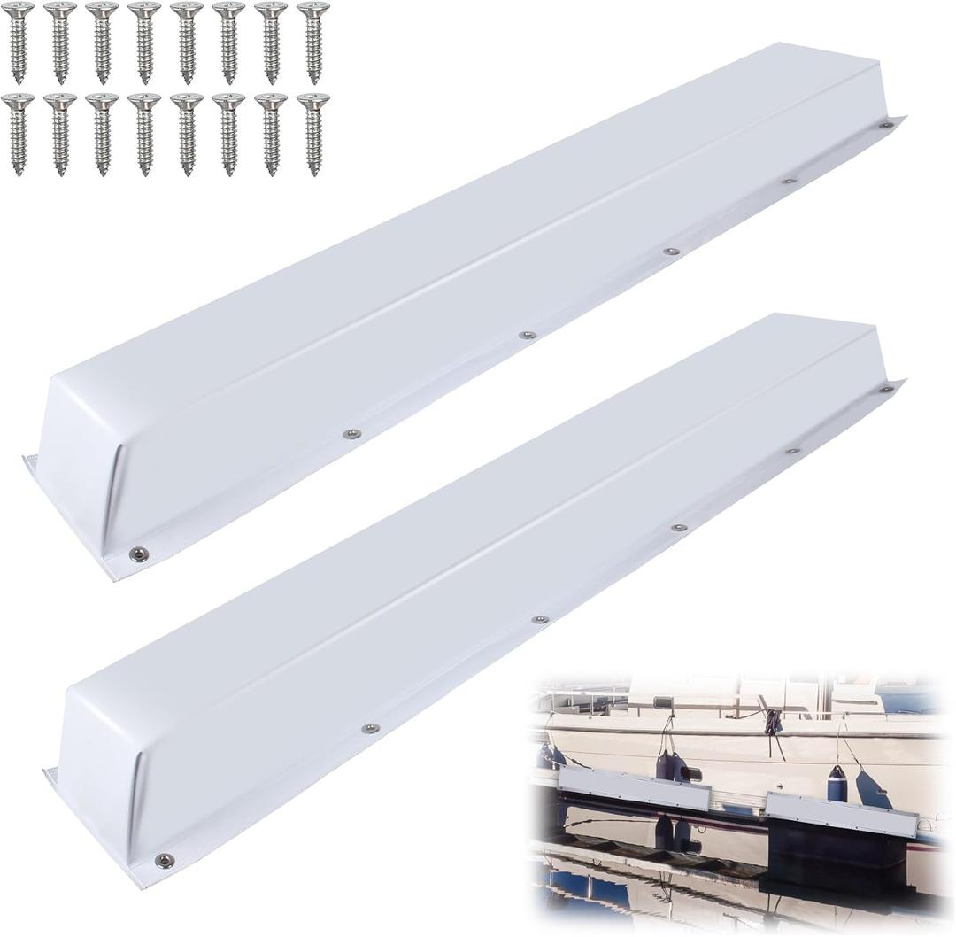 ORLANG 36"/48"/59"/72" Dock Bumpers,Dock Fenders with Stainless Steel Screws,Boat Dock Bumpers,Dock Post Bumper for Docking Edges, Piling, Vertical Poles, Horizontal Decks or Piers