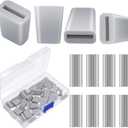 40 Pieces Hard Rubber Feet for Sink Grid Sink Protecter Rubber Grid Kitchen Wire Protective Rack Feet Grate Wire hard plastic Bumper Replacement Protector Parts for Kitchen Rack(Gray)