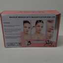 WEILY Makeup Mirror with 21 LED Lights,Two Power Supply Modes, Adjustable Touch Screen and 1x/2x/3x Magnification Tri-Fold Vanity Mirror,Chargeable Travel Cosmetic Mirror for Desktop(White)