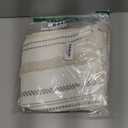 Boho Throw Pillow Covers 18x18 Set of 2 Woven Tufted Farmhouse Pillows Cover with Tassels Textured Striped Cushion Case Neutral Pillow Cases Decorative Pillowcase for Sofa, Couch, Bed, Khaki