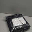 FinRec Soft Black Area Rugs for Bedroom Living Room, 4x6 Feet Modern Indoor Fluffy Shaggy Rug, Non-Slip Fuzzy Furry Rug for Nursery Kids Room Dorm Room Home Decor, High Pile Plush Floor Carpet