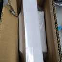 Aya's 60ct White Square Disposable Plates - Heavy Duty Plastic Party Plates for Christmas, Thanksgiving (30 Dinner & 30 Salad)