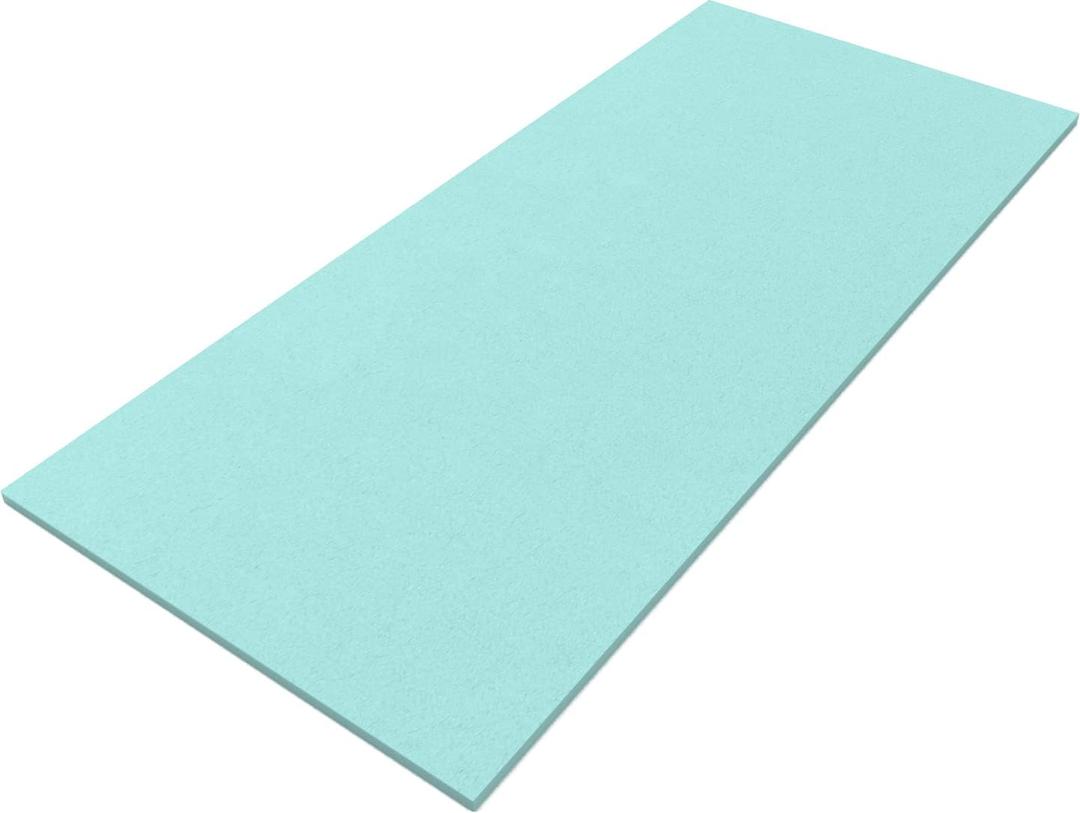 LUXPaper Blank Notepad | 50 Sheets Per Pad | 8 1/2" x 11" | Aqua Blue | 80lb. Text | 1 Qty