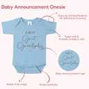 First Great Grandbaby Baby Onesie,Gender Reveal Outfit Gift for Grandma,Baby Coming Soon