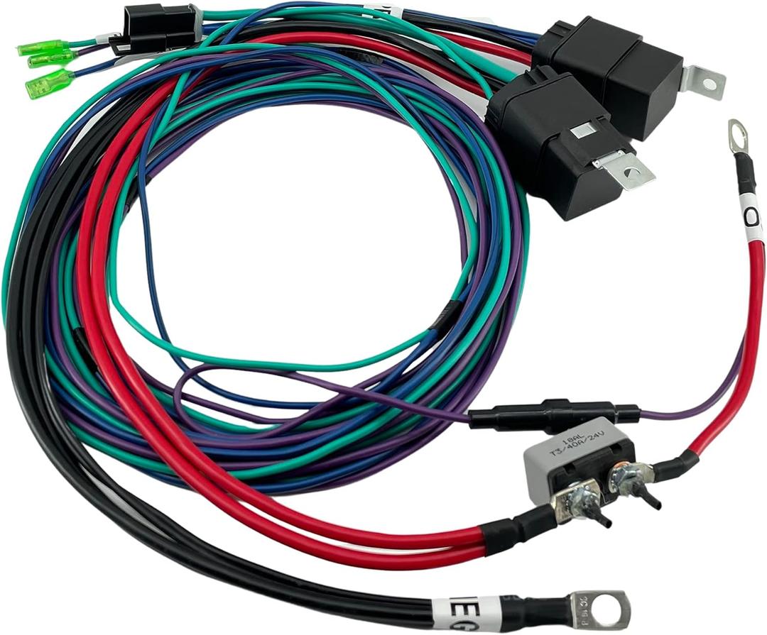 Wiring Cable Harness Kit Compatible with Marine CMC/TH Tilt Trim Unit Jack Plate #7014G