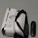 TECKNET VR Headset for Phone with Controller, Virtual Reality Headsets with HD 110°FOV AntiBlue Light Lenses & Adjustable Gears, 3D VR Headset for Kids Compatible iPhone Samsung Android 4.77.2"