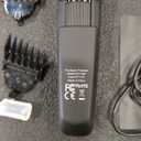 Men's Beard Trimmer - All-in-One Trimmer with Precision Dial - Premium Facial Hair Groomer - Adjustable 20 Length Setting, USB Recharge Dock, Cordless Waterproof Wet/Dry Clipper