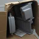 Step2 Up & Down Roller Coaster Kids Ride On Toy, Push Car, Indoor/Outdoor Playset, Made of Durable Plastic, Max Weight 50 lbs., for Toddlers 2-5 Years Old, Gray & Blue