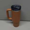 STANLEY Quencher ProTour Flip Straw Tumbler with Leakproof Lid | Built-In Straw & Handle | Cupholder Compatible for Travel | Insulated Stainless Steel Cup | BPA-Free (30 Ounces, Toast VRT)