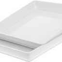 2pcs Hummingbird Feeding Water Bowls Replacement Bird Bath Bowls Plastic Outdoor Bird Feeders Multi Purpose Water Containers for Backyard Wildlife Conservation (26.00X22.70X3.80CM)