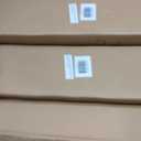 LazBlinds No Drill Bamboo Roman Shades, 26" W x 64" H, Star-Beige, 3 Packs