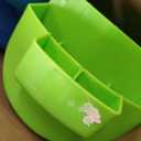 Step2 Rain Showers Splash Pond Toddler Water Table, Outdoor Kids Water Sensory Table, Ages 18+ Months, 13 Piece Water Toy Accessories, Blue & Green, 39 x 24 x 32