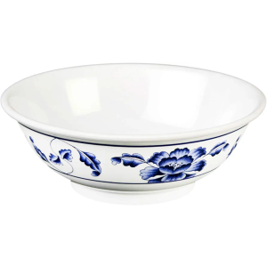 Thunder Group Lotus melamine dinnerware collection 70 oz, 9 3/4" rimless bowl, comes in dozen 6 Pcs