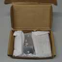 KOLET Ball Bearing Door Hinges, 4 x 4 Inches Door Hinges, Heavy Duty Stainless Steel Hinges, 5/8'' Radius Corner, Smooth and Quiet, Non Removable Pin, Brushed Nickel, 3 Pack