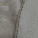 Bedsure Cat Blanket for Indoor Cats - Waterproof Calming Cat Blankets for Kitten, Sherpa Fleece Pet Blanket, Soft Plush Reversible Throw Furniture Protector, 35"x25", Cream