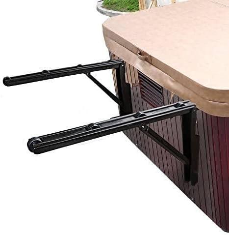 UCEDER Hot Tub Cover Lift,Spa Lifter Removal System Bracket Universal Assist Spa Lid Roller fits Vary Size, Shape and Brand of SPA,Bathtubs, Hot Tubs